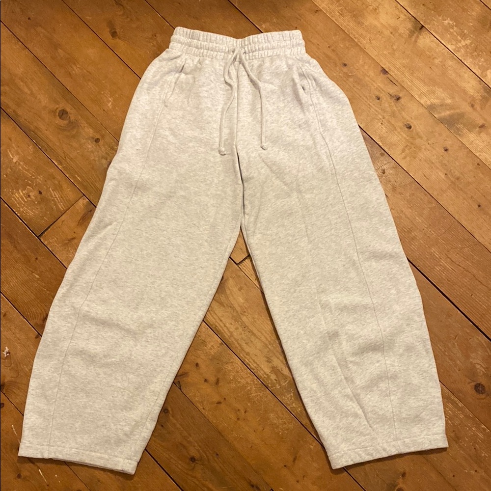 Garage Gray Track Pants Relaxed Fit Joggers - Picture 1 of 1